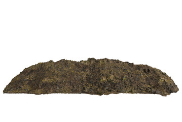 Rough, dark, prehistoric, rock slab