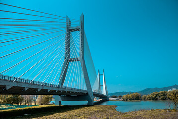 Various bridge buildings and urban roads