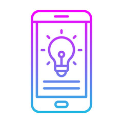 Smartphone idea Icon