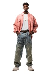 Fototapeta premium Standing sleeve jacket adult.