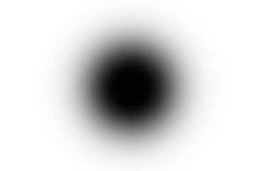 Mesmerizing Abstract Gradient on Transparent Background | Black-to-White Circular Aesthetics for Modern Design