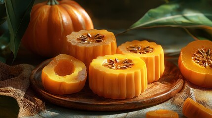 brazilian doce de abobora with pumpkin
