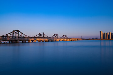 Various bridge buildings and urban roads