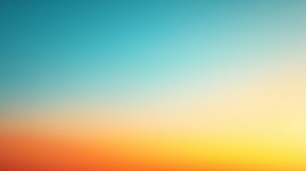 Vertical blue and orange gradient background with soft transition