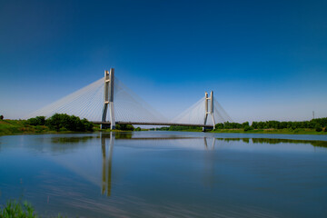 Various bridge buildings and urban roads