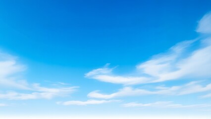 blue sky with clouds