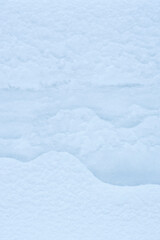雪が積もった氷ノ山の棚田の風景 鳥取県 氷ノ山