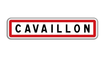 Panneau de Cavaillon, Vaucluse, Provence-Alpes-Côte d’Azur