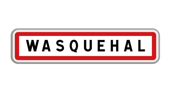 Panneau de Wasquehal, Nord, Hauts-de-France