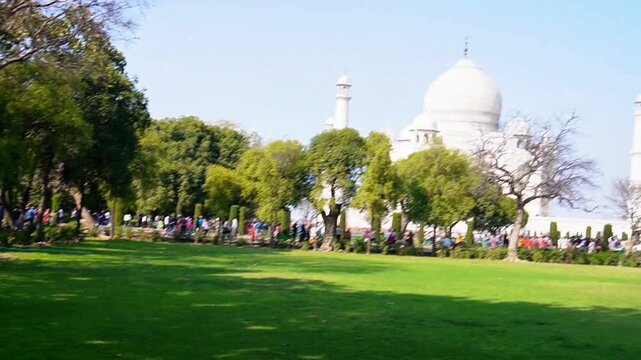 taj mahal in agra india