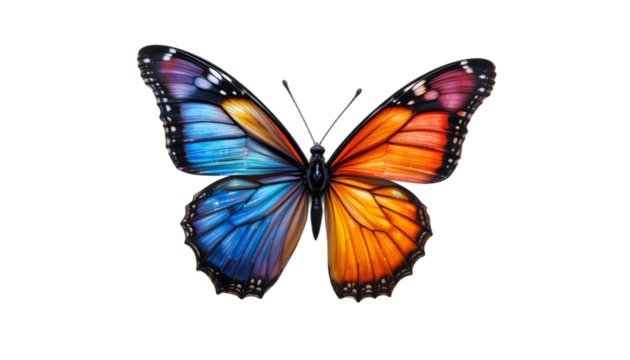 butterfly isolated on background remove 