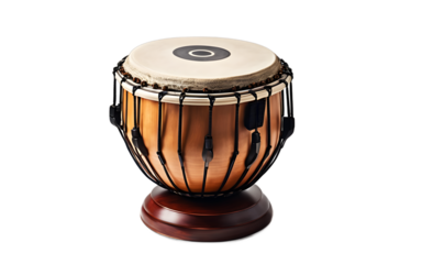 Tabla isolated on a empty plain background