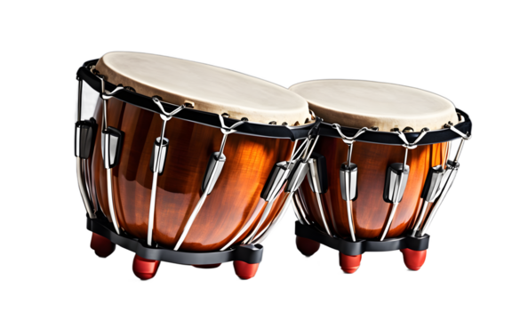 Tabla isolated on a empty plain background