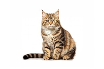 Naklejka premium Cat mammal animal kitten.