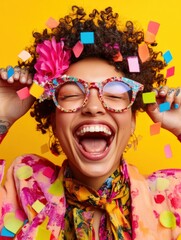 Vibrant Self-Expression Unleashed National Name Yourself Day Pop Culture Branding with Gen Z Joy, Playful Identity Remix for Creative Marketing Campaigns