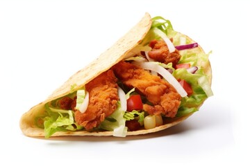Bread food taco vegetable.