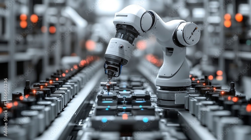 Poster precision robotics enhancing modern production systems
