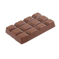 chocolate bar isolated