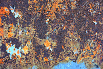 rusty metal background