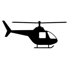 Helicopter Silhouette Vector