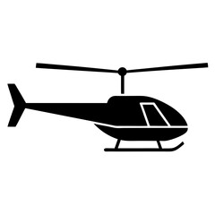 Helicopter Silhouette Vector
