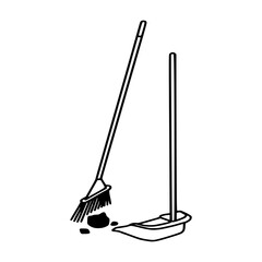 cleaning tools outline