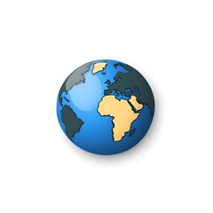 Fototapeta premium Global Connection Icon.