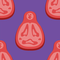 Realistic Meat Vector Seamless Pattern Digital Paper – Butcher Shop Background, Raw Beef, Pork, Chicken, Sausages, Steak, BBQ, Carnivore Food Texture for Packaging, Menu Design, and Culinary Projects