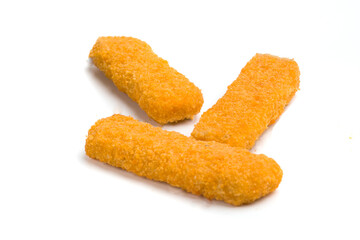 pieces of fish sticks