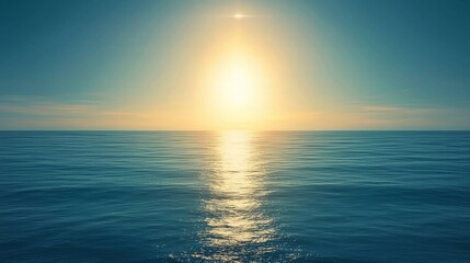 Obraz premium sunset over the sea