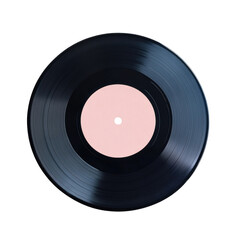 Obraz premium vinyl record isolated on white