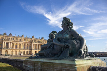 Fototapeta premium sculpture in the park of the Palace of Versailles