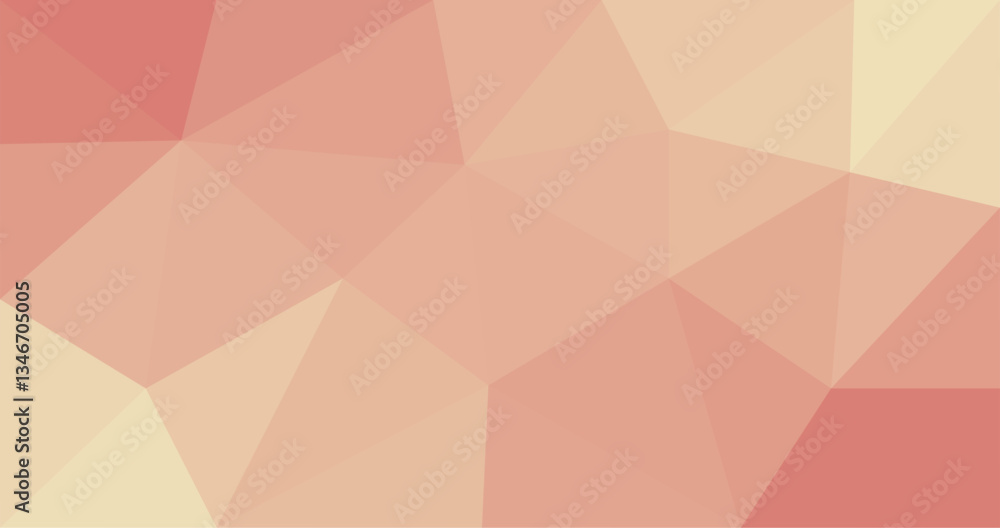 Poster triangle background in origami style with gradient fill color. rectangle