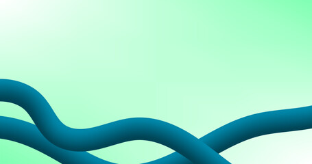 Abstract background with blue wavy lines. Vector illustration design.