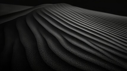 Obraz premium black fabric texture