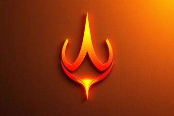Stylized Flame Logo