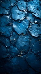 Abstract Tosca Rock Wall Texture with Dark Tones and Shadows