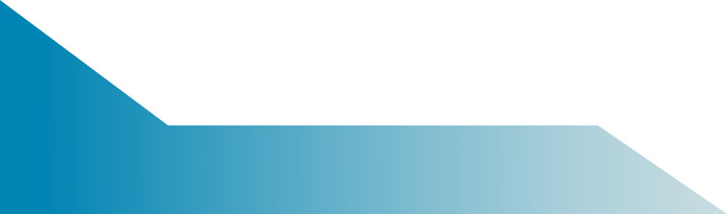 Futuristic blue tech banner with geometric shapes.