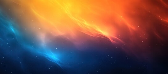 Abstract gradient background with dark blue and orange, blue to orange, featuring a blurred gradient, ideal for modern and elegant designs.