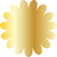 Gold Monoline Aesthetic