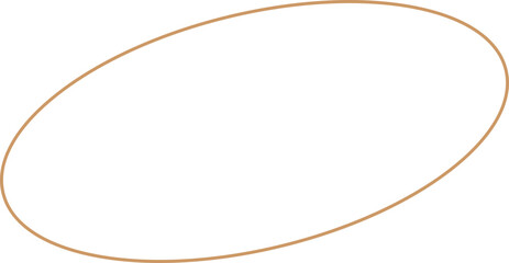 Minimalist aesthetic linear frame