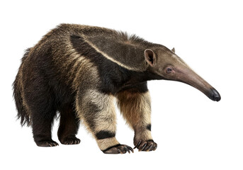 Anteater on a transparent background