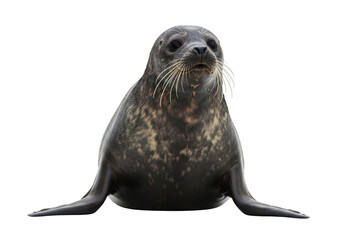 Harbor Seal on a transparent background