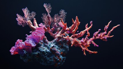 Fototapeta premium Vibrant Coral Reef Ecosystem