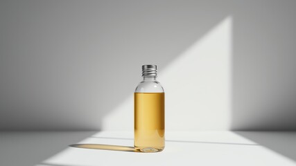 Body Oil Bottle - Soft Shadows, Industrial Sky