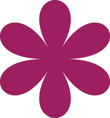 pink flower vector