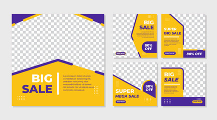 Business Agency Social Media Post Digital Marketing Web Banner Corporate Square Flyer Template