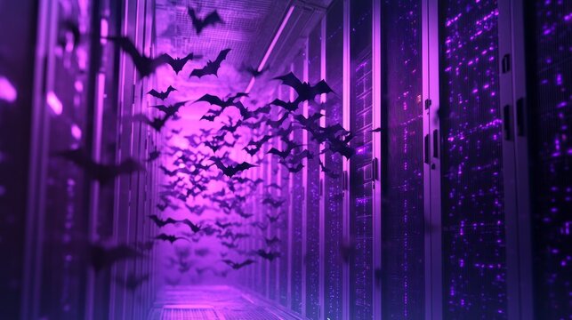 Emotions Futuristic Server Overview Purple Virus Digital