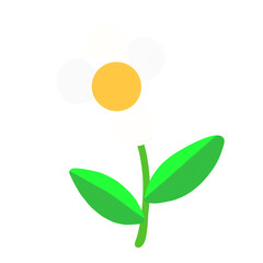 vector illustration of a flower