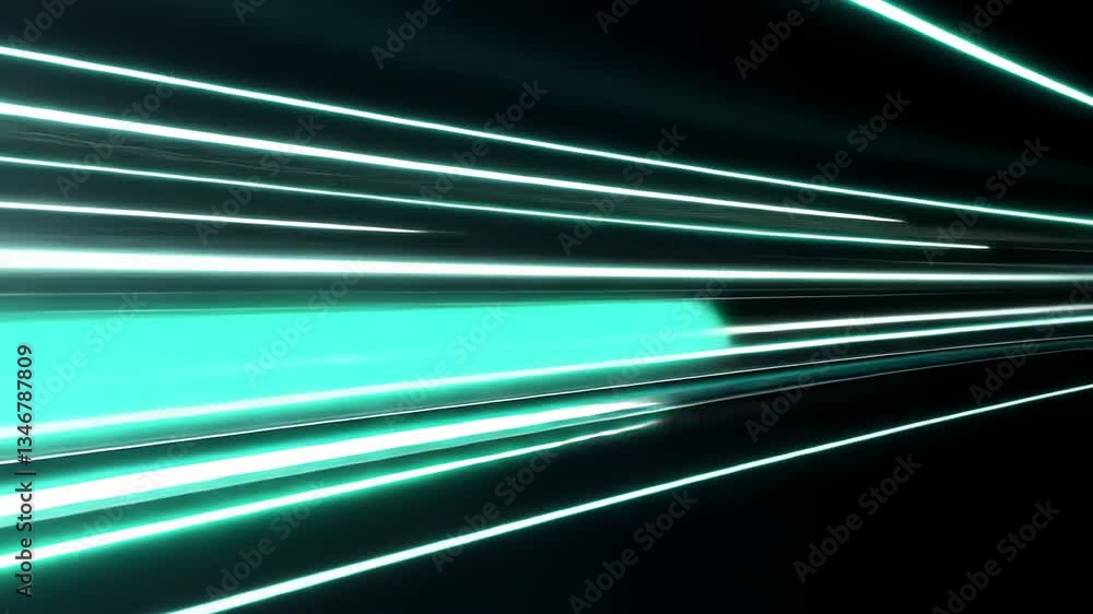 Poster dynamic light trails create mesmerizing patterns in a dark environment showcasing vibrant colors and